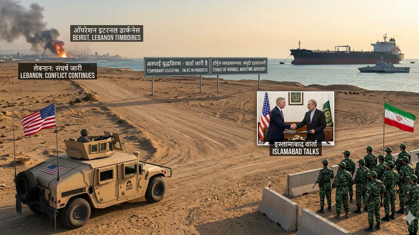 ईरान-अमेरिका युद्ध में 14 दिनों के युद्धविराम का ऐलान: ट्रम्प ने समझौते की उम्मीद जताई, पर लेबनान में इजरायली हमले जारी