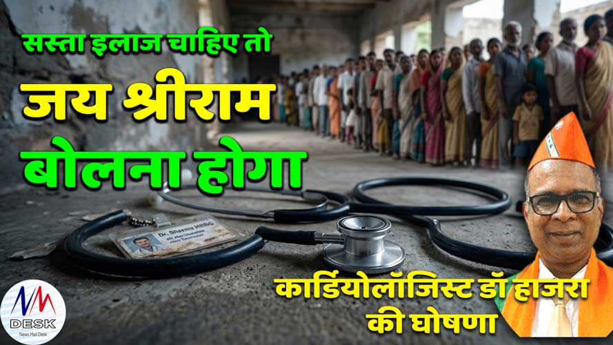 जय श्रीराम बोलो, इलाज में छूट मिलेगा – कार्डियोलॉजिस्ट डॉक्टर की घोषणा | देश में बढ़ता कट्टरपंथ