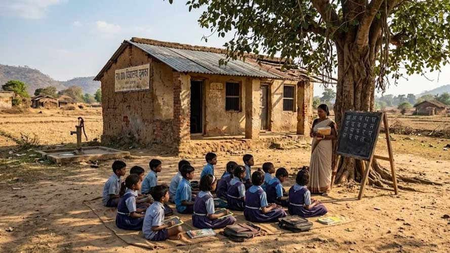 झारखंड के सरकारी स्कूलों में शिक्षकों की भारी कमी: 9,000 से अधिक स्कूल केवल एक शिक्षक के भरोसे, RTE अधिनियम का खुला उल्लंघन