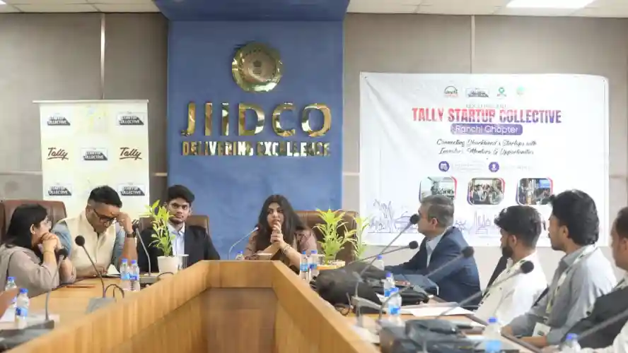 झारखंड में स्टार्टअप्स को मिली नई उड़ान: JIIDCO की पहल पर ‘Tally Startup Collective’ आयोजित