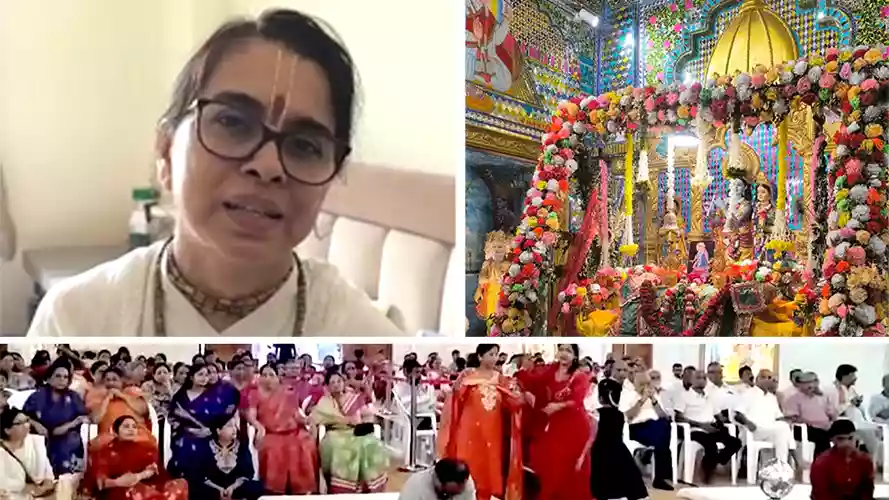अधर्म और अन्याय के खिलाफ संघर्ष की प्रेरणा देते हैं भगवान श्रीकृष्ण: साध्वी गोपी